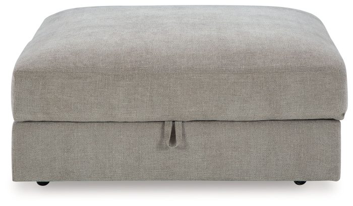 Aslan Court - Pebble - Ottoman With Storage - Image 4