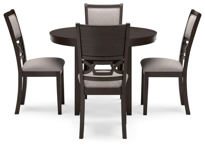 Langwest - Brown - Dining Room Table Set (Set of 5) - Image 4