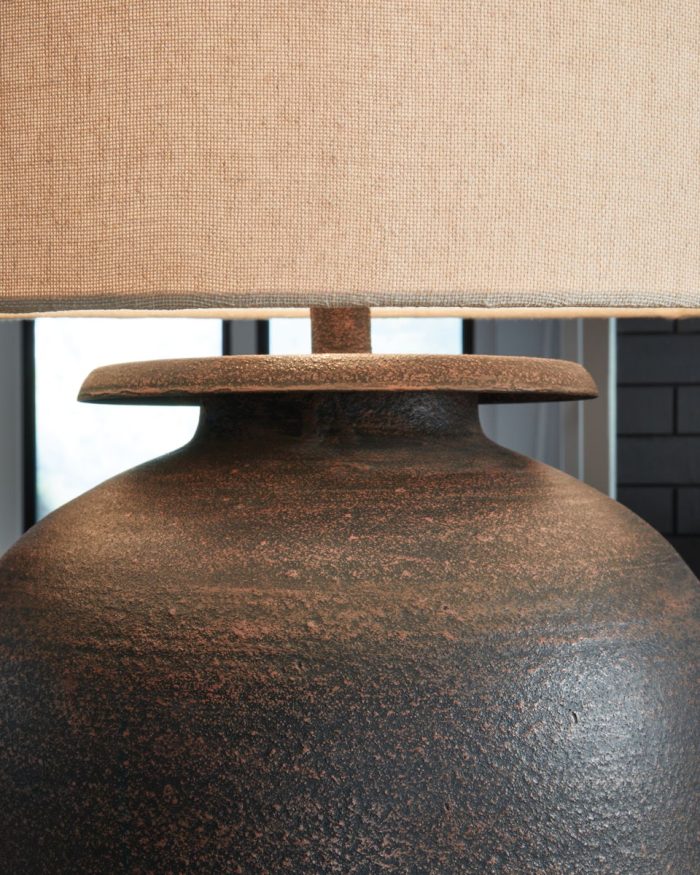 Carlenbury - Antique Brown - Metal Table Lamp - Image 2