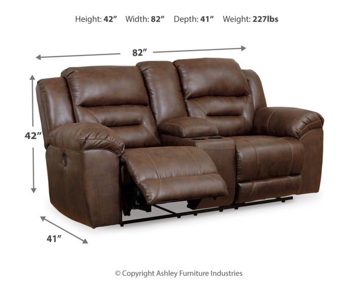 Stoneland - Power Reclining Loveseat - Image 3