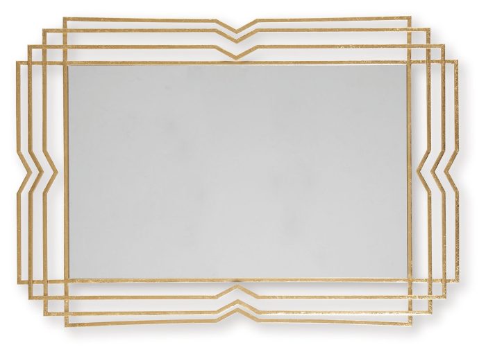 Claybrook - Gold Finish - Accent Mirror - Image 2