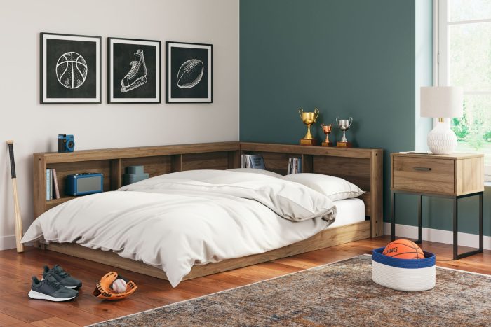 Deanlow - Bookcase Storage Bed - Image 6