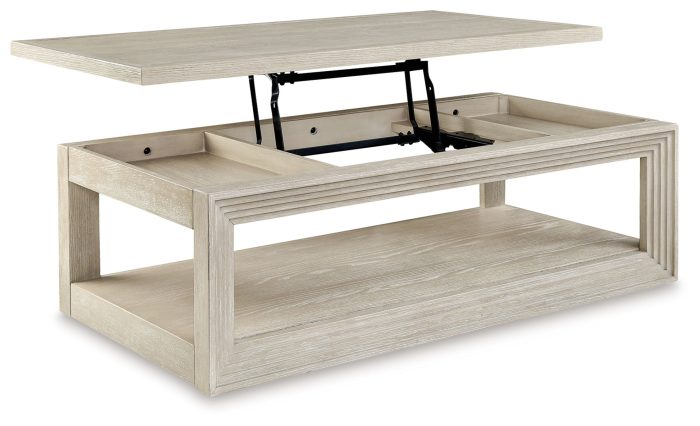 Marxhart - Bisque - Lift Top Cocktail Table - Image 4