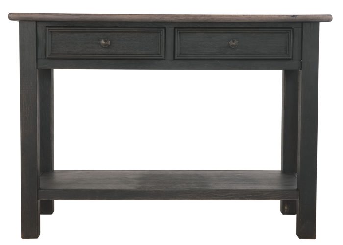 Tyler Creek - Grayish Brown / Black - Sofa Table - Image 4