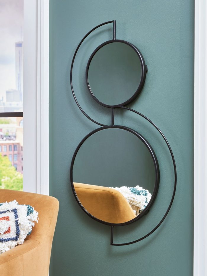 Shayham - Black - Accent Mirror - Image 2