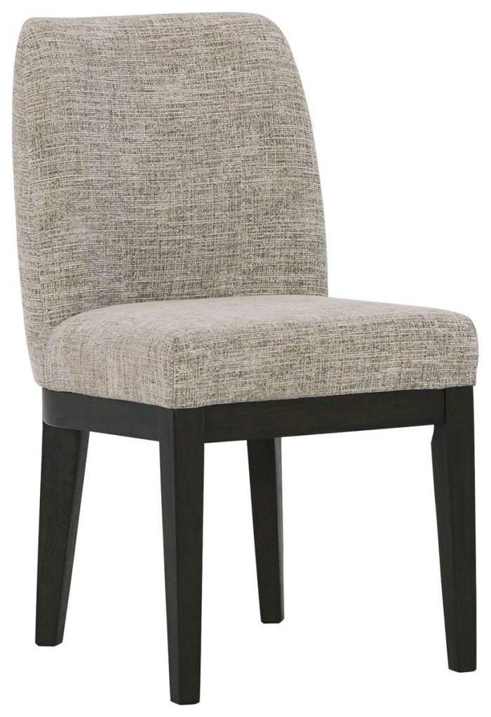 Burkhaus - Beige / Dark Brown - Dining UPH Side Chair (Set of 2) - Image 4