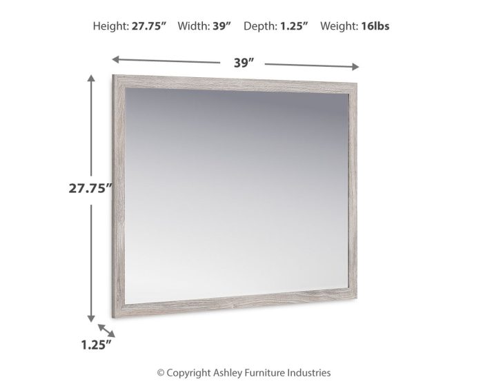 Vessalli - Gray - Bedroom Mirror - Image 4