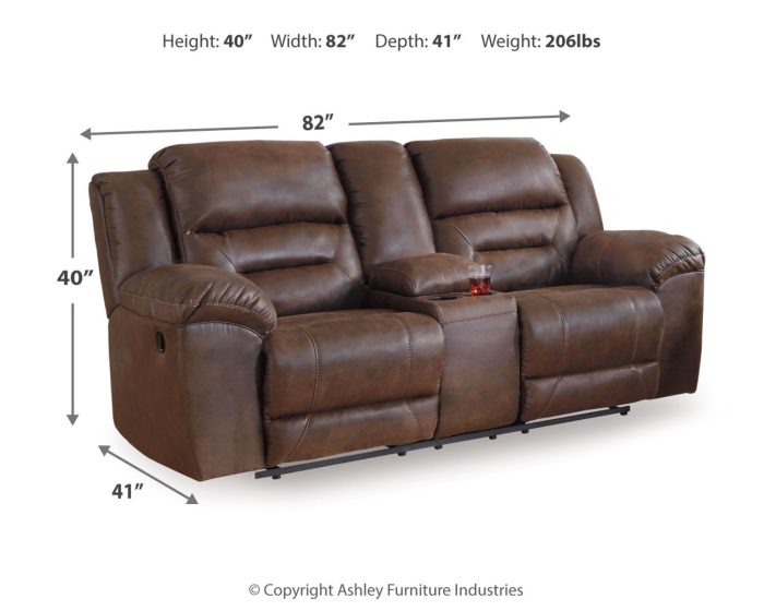 Stoneland - Reclining Loveseat - Image 7