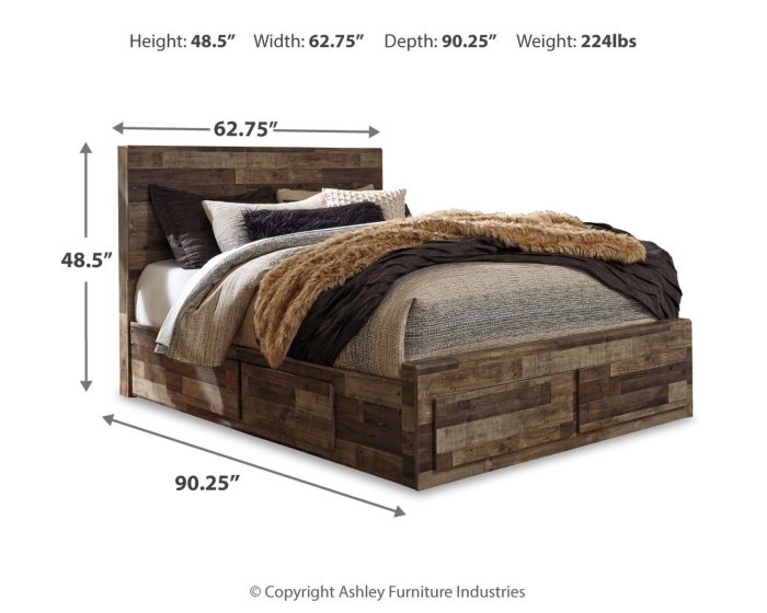Derekson - Panel Bed - Image 3