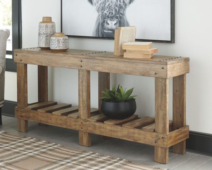 Susandeer - Brown - Console Sofa Table - Image 2