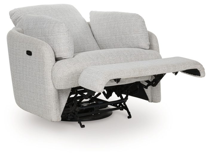 Alainmont Next-Gen Nuvella - Swivel Power Recliner - Image 4