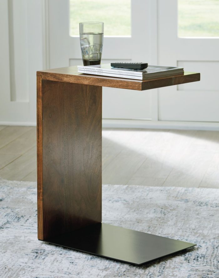 Wimshaw - Brown / Black - Accent Table - Image 3