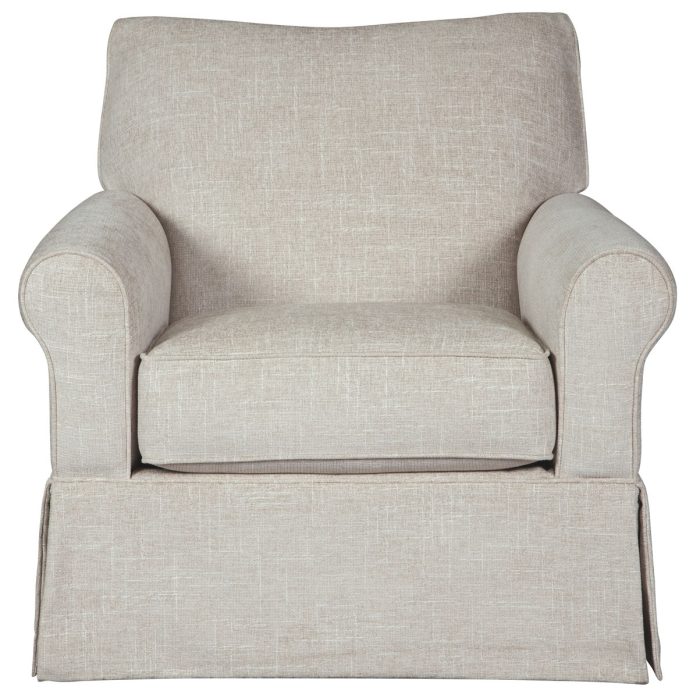 Searcy - Quartz - Swivel Glider Accent Chair - Image 3