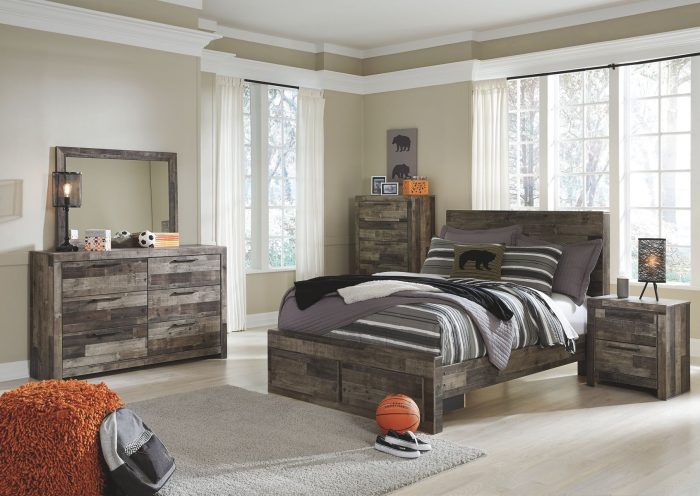 Derekson - Panel Bed - Image 7