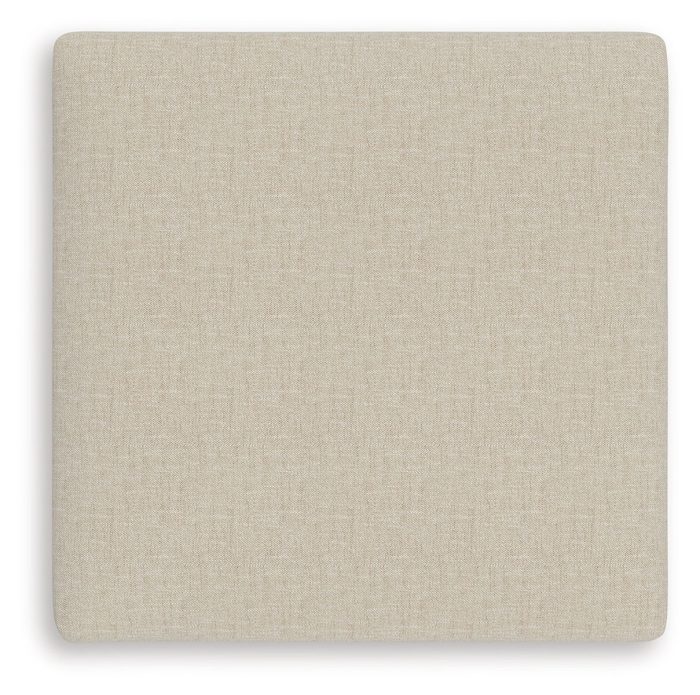 LadyMae - Twill - Oversized Accent Ottoman - Image 4