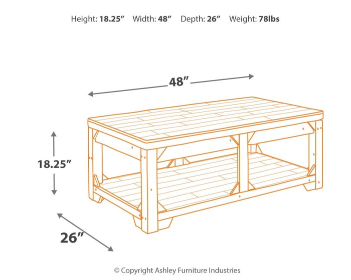 Fregine - Whitewash - Lift Top Cocktail Table - Image 2