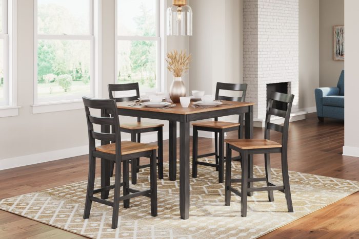 Gesthaven - Dining Room Counter Table Set - Image 9