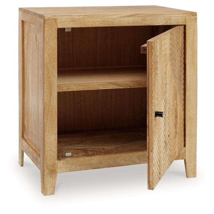 Emberton - Light Brown - Accent Cabinet - Image 3