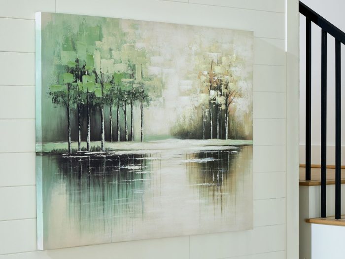 Garlenridge - Green / Tan / White - Wall Art - Image 4