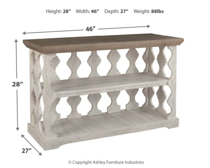 Havalance - Gray / White - Console Sofa Table - Image 4