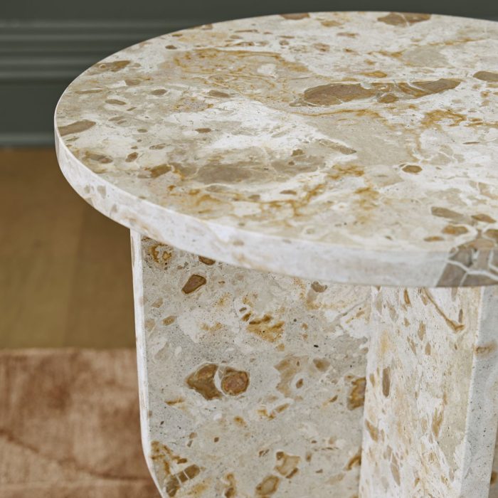 Treygan - Beige - Accent Table - Image 2