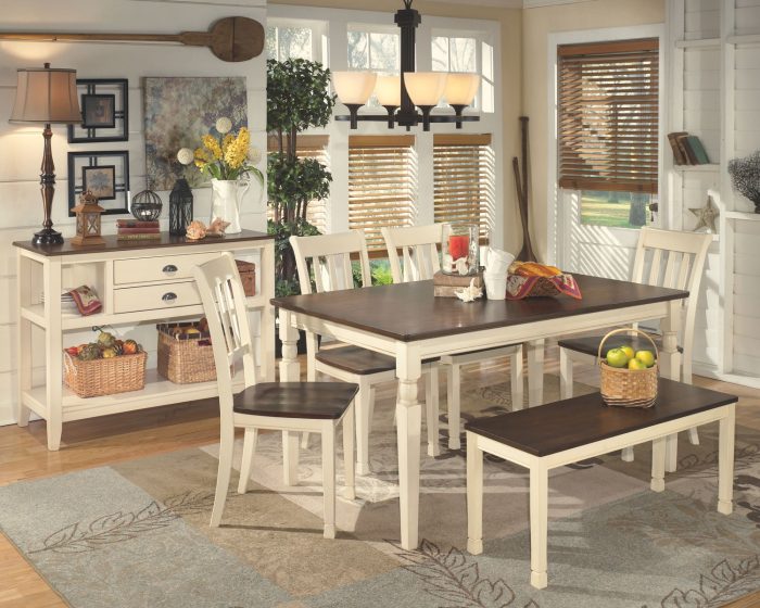Whitesburg - Brown / Cottage White - Dining Room Server - Image 3