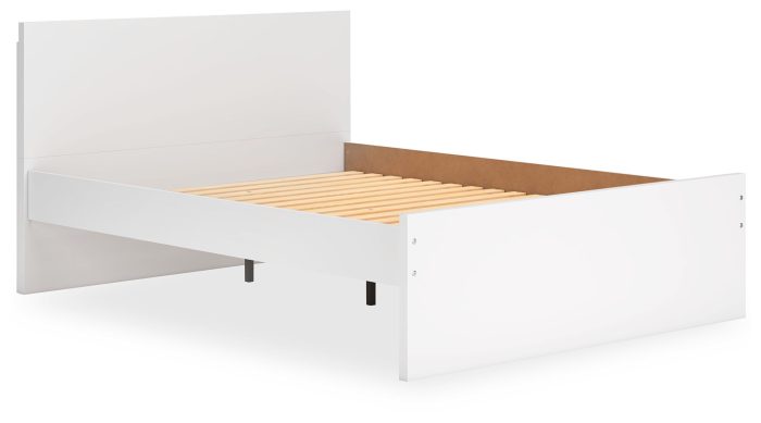 Onita - White - Queen Panel Platform Bed - Image 3