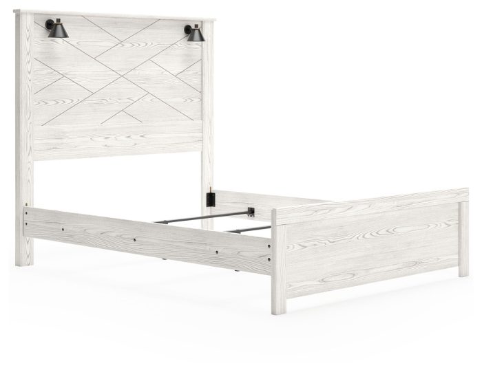 Gerridan - Panel Bed With Sconces - Image 7