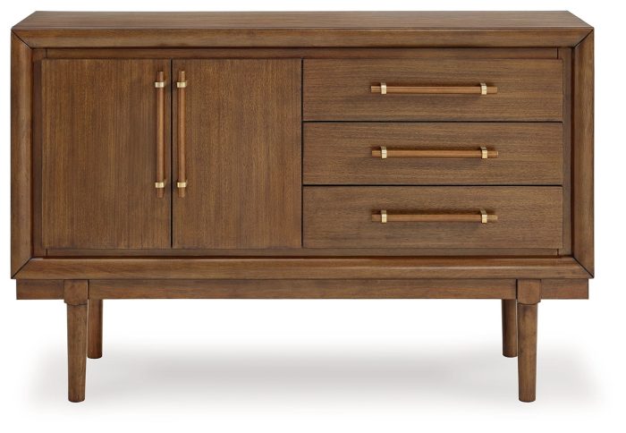 Lyncott - Brown - Dining Room Server - Image 4