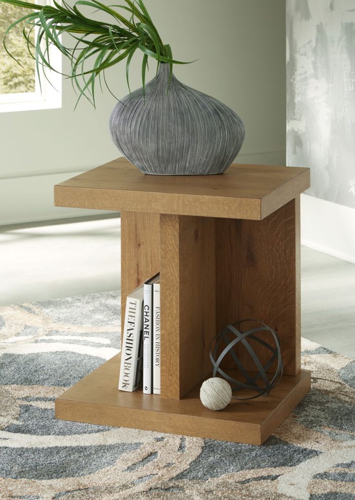Brinstead - Light Brown - Chair Side End Table - Image 2