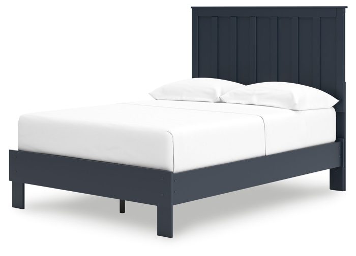 Simmenfort - Platform Bed With Panel Headboard - Image 3
