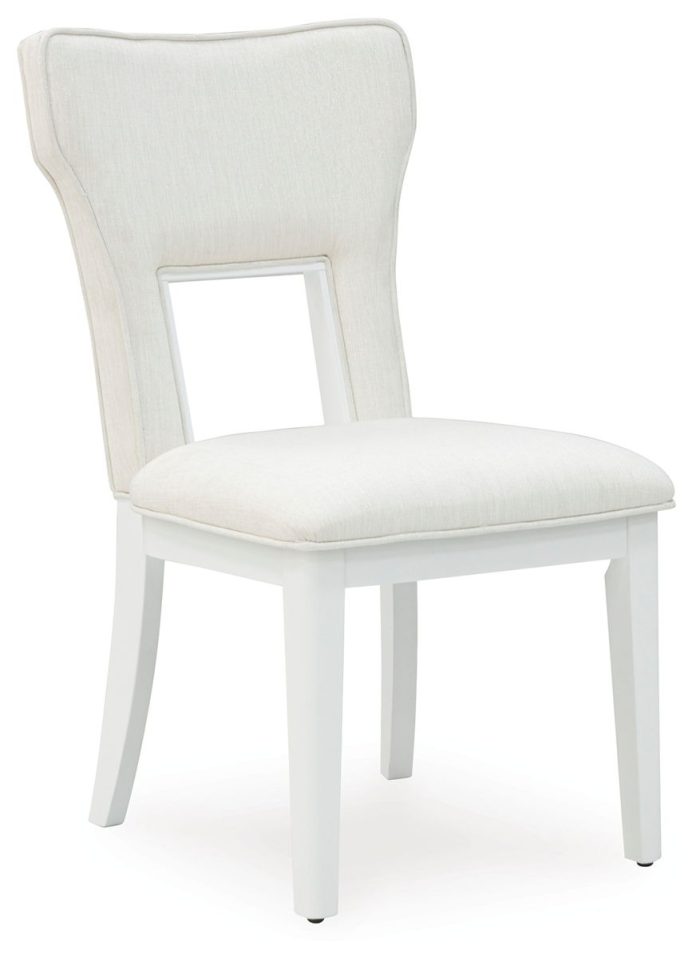 Chalanna - White - Dining Upholstered Side Chair (Set of 2) - Image 3