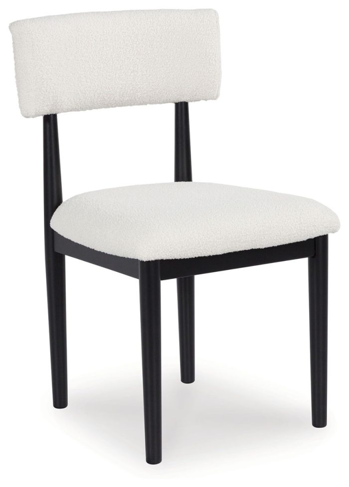 Xandrum - White / Black - Dining Upholstered Side Chair (Set of 2) - Image 3