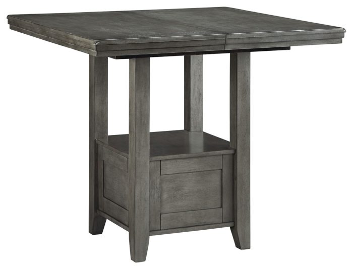 Hallanden - Gray - Rectangular Dining Room Counter Extension Table - Image 3