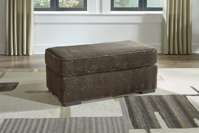 Aylesworth - Chocolate - Ottoman - Image 3
