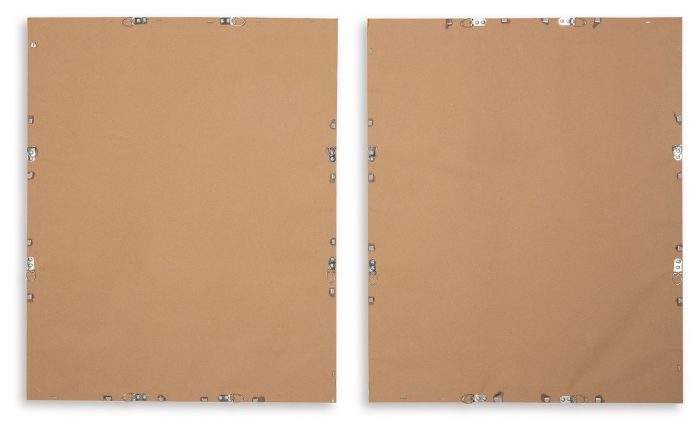 Holport - Blue / White - Wall Art Set (Set of 2) - Image 2
