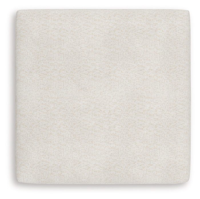 Donelson Creek - Vanilla - Oversized Accent Ottoman - Image 4