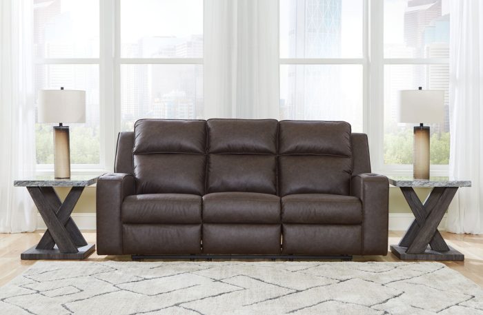 Lavenhorne - Granite - Rec Sofa W/Drop Down Table - Image 4