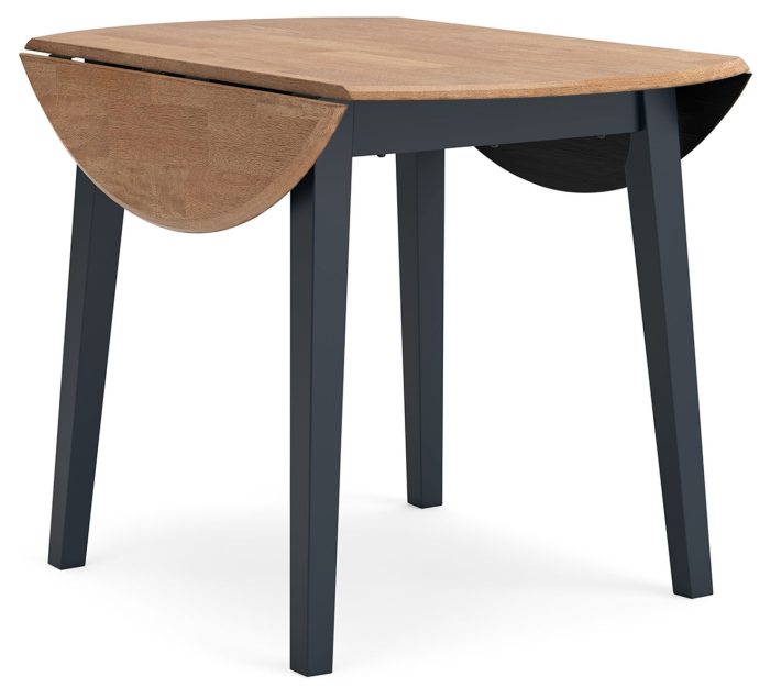 Gesthaven - Round Dining Room Drop Leaf Table - Image 2