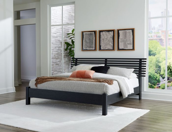 Danziar - Slat Panel Bed With Low Footboard - Image 8