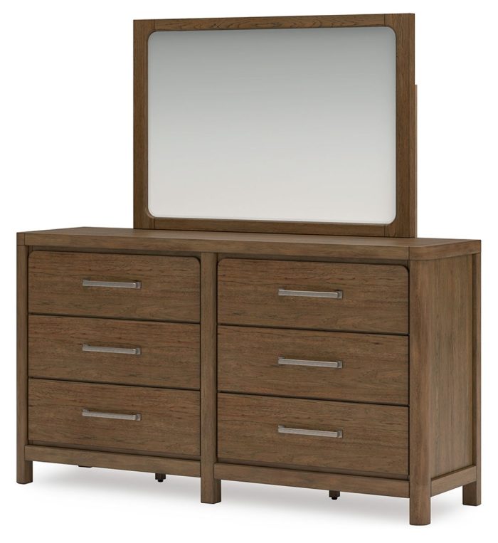 Cabalynn - Light Brown - Dresser And Mirror - Image 4