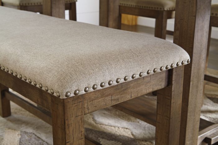 Moriville - Beige - Double UPH Bench - Image 4