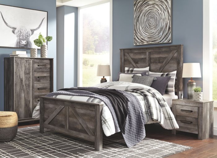 Wynnlow - Crossbuck Panel Bed - Image 7