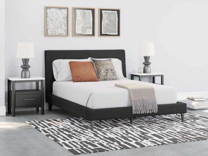 Cadmori - Upholstered Bed With Roll Slats - Image 8