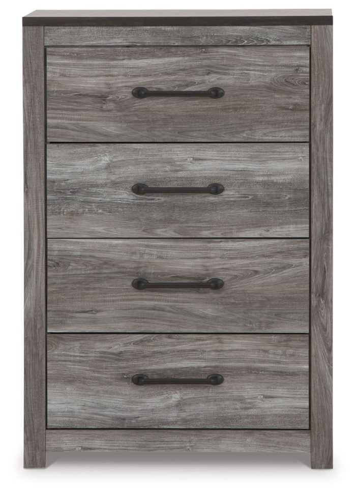 Bronyan - Dark Gray - Four Drawer Chest - Image 3