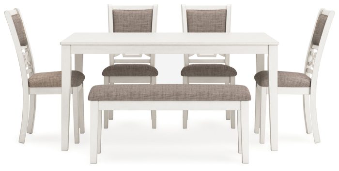 Erinberg - Antique White - Dining Room Table Set (Set of 6) - Image 4