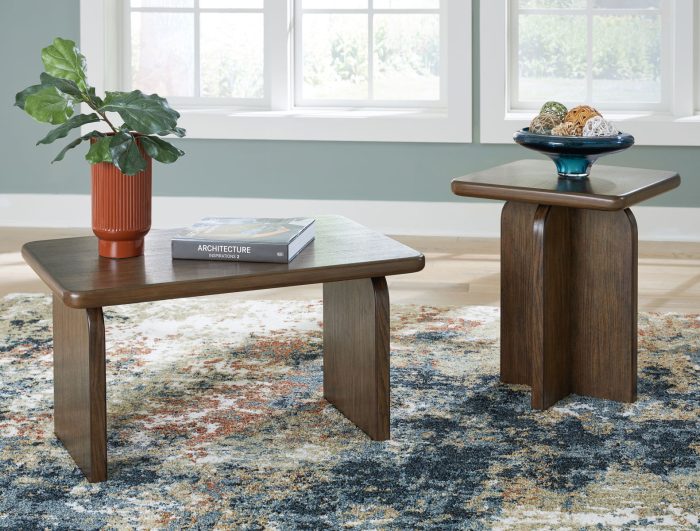 Shawbeck - Medium Brown - Occasional Table Set (Set of 2) - Image 2