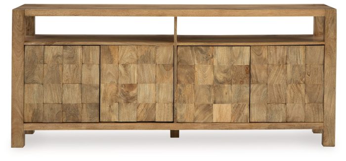 Hudwick - Natural Brown - Accent Cabinet - Image 3