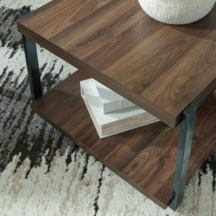Trindwick - Brown / Gun Metal - Occasional Table Set (Set of 3) - Image 2