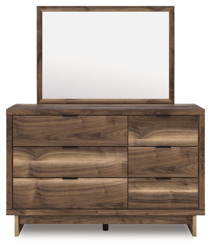 Chirason - Brown - Dresser And Mirror - Image 2